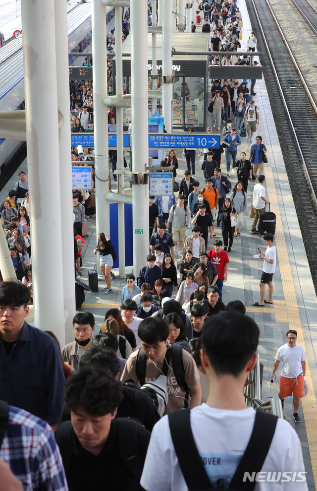 [설 민생대책]KTX 역귀성·귀경 할인 최대 40%…공공기관 주차장 개방