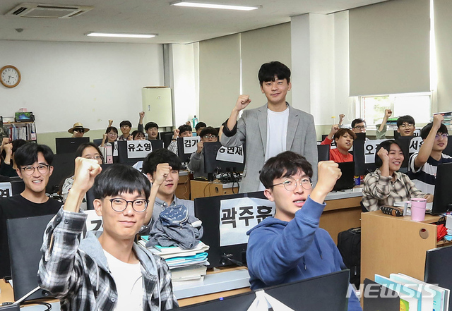 송한얼씨가 일본IT기업주문반 2학년생들을 만났다.