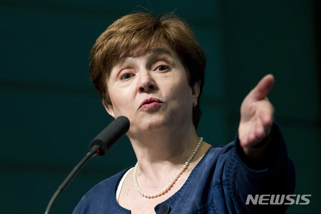 IMF 총재 "미중 1단계 합의, 세계 경제성장 견인에 불충분"