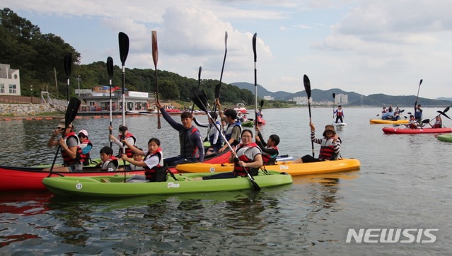 낙동강수상레포츠체험센터 (사진=구미시 제공)