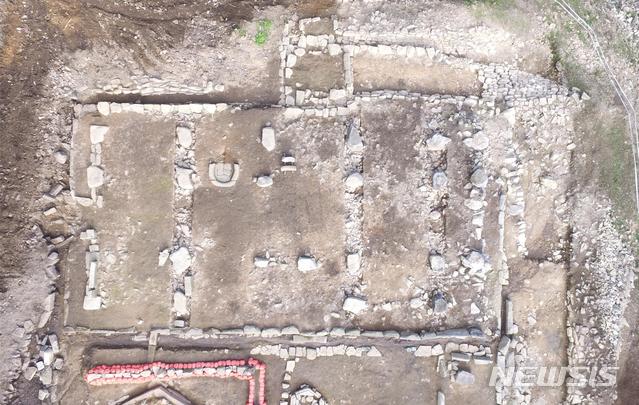 화천 계성리사지 3호 건물지(사진 제공: 문화재청) 