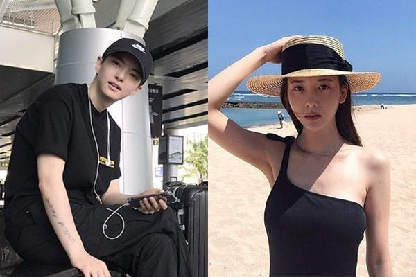 정다은(왼쪽), 한서희 ⓒ인스타그램