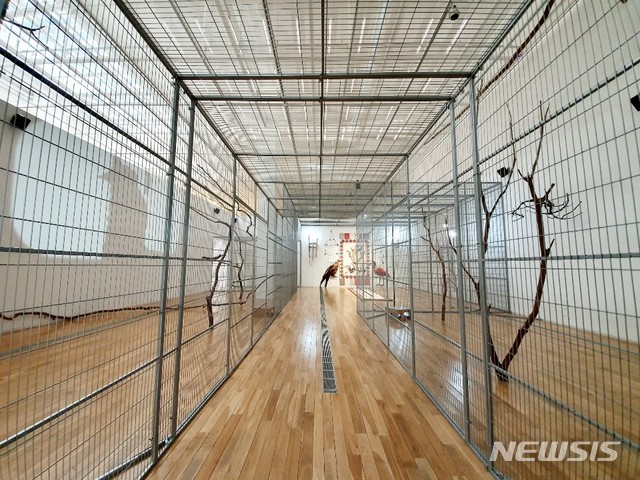 【서울=뉴시스】MMCA '올해의 작가상 2019' 홍영인 작가 전시 전경.