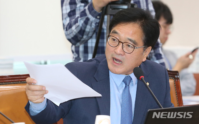 【서울=뉴시스】이종철 기자 = 우원식 더불어민주당 의원. 2019.10.10.jc4321@newsis.com