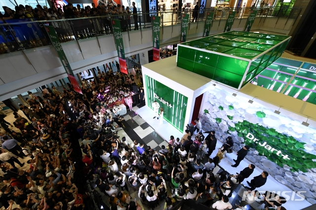 【서울=뉴시스】닥터자르트 '시카페어' 중국 상하이 팝업 스토어