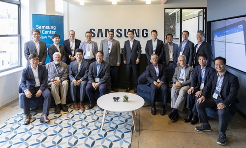 【서울=뉴시스】 삼성전자 뉴욕 AI센터 개소식 모습. 사진 삼성전자