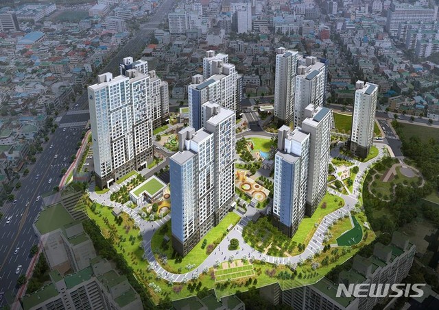 【서울=뉴시스】목동 더샵 리슈빌 조감도