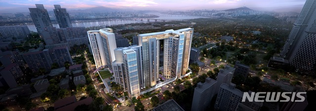 【서울=뉴시스】서울 성수장미 재건축 사업 조감도