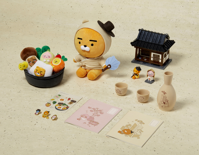 【서울=뉴시스】카카오프렌즈 전주 특화상품 ‘전주감래 에디션‘ (사진=카카오 제공) 2019.10.29