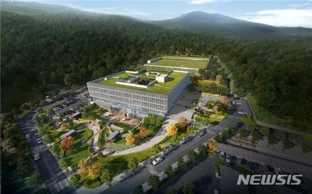 【세종=뉴시스】국가정보자원관리원 대구센터 조감도. 2019.10.30. (자료= 행정안전부 국가정보자원관리원 제공)