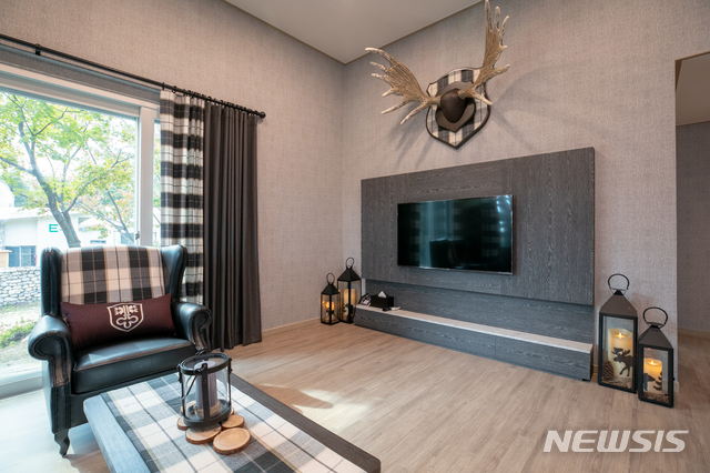 【서울=뉴시스】켄싱턴리조트 설악밸리 단독형 객실 35평형