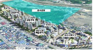 【세종=뉴시스】기획재정부·국방부, 원주권 군부지 개발 조감도. (자료=기재부)