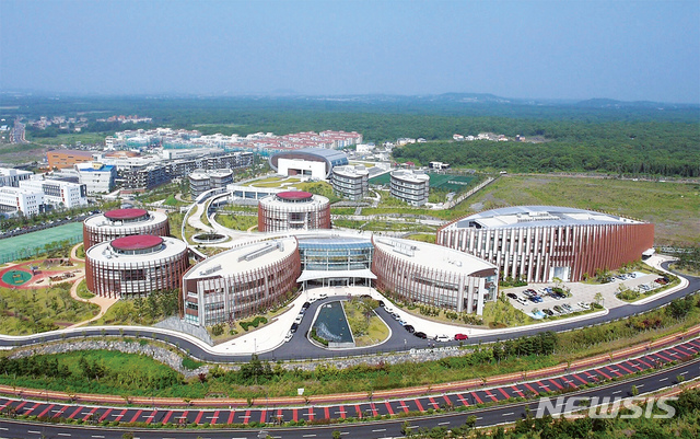 [제주=뉴시스] 제주영어교육도시 전경. (사진=제주도 제공)