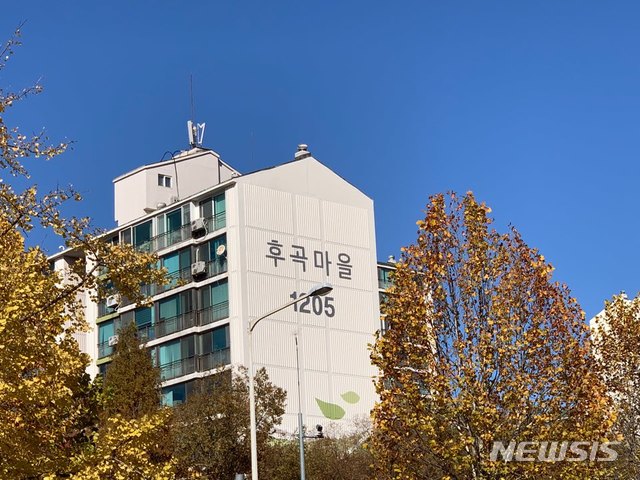 【서울=뉴시스】14일 경기도 고양시 일산서구 후곡마을 모습.