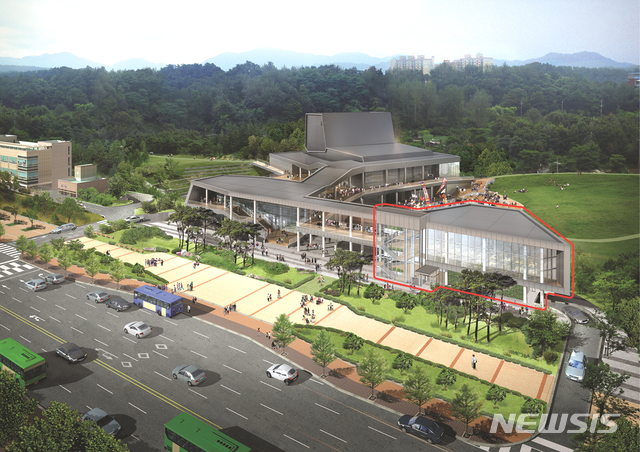 【서울=뉴시스】강동아트센터 복합문화공간 '아트랑'. 2019.11.15. (사진=강동구 제공)