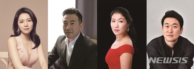 왼쪽부터 박하나, 허영훈, 이윤정, 김종표