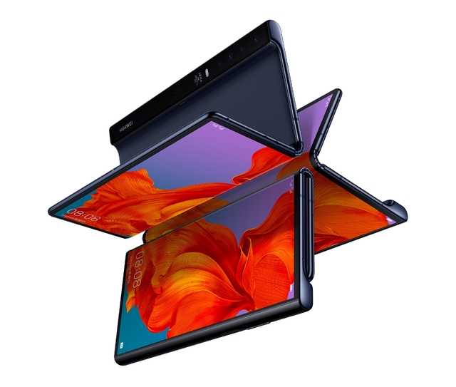 [서울=뉴시스]중국 화웨이 폴더블폰 메이트X. (사진출처:화웨이 홈페이지 캡쳐) 2019.11.20.