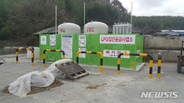 마을 LPG 배관망. 뉴시스DB