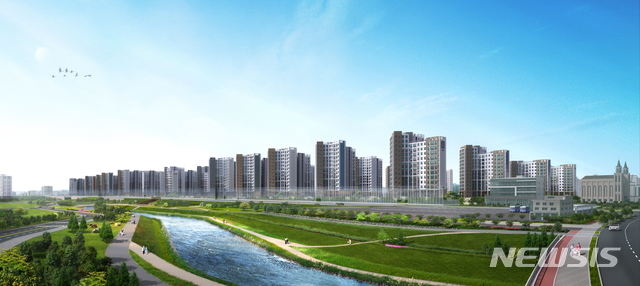 코오롱글로벌 '수원 하늘채 더퍼스트' 분양합니다 - 뉴시스