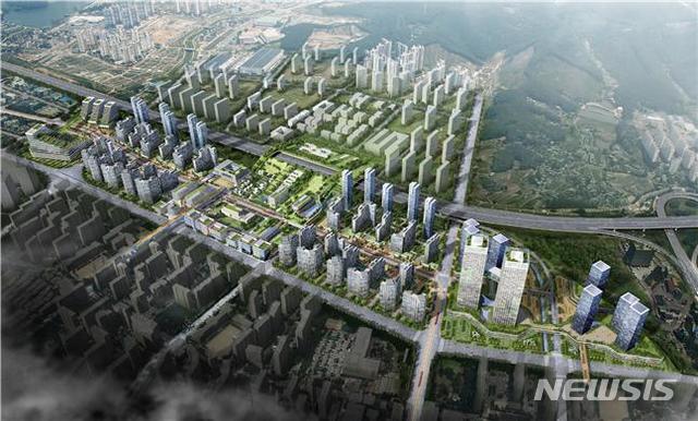 오산 운암뜰 복합단지 조감도