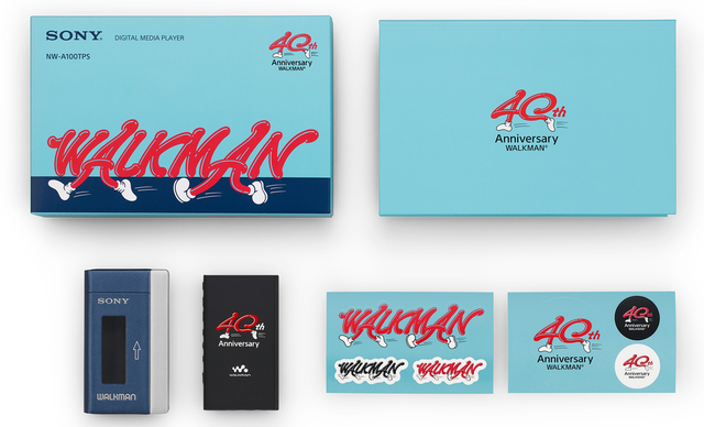 [서울=뉴시스] 소니코리아 워크맨 출시 40주년 기념 모델. 사진 소니코리아