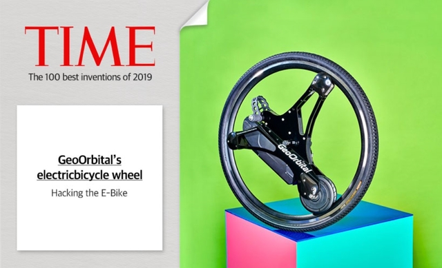 [서울=뉴시스] 1분만에 전기 자전거로 바꿔주는 마법 휠 '지오오비탈 휠(Wheel)' (사진출처: 지오오비탈 홈페이지) 2019.11.30.