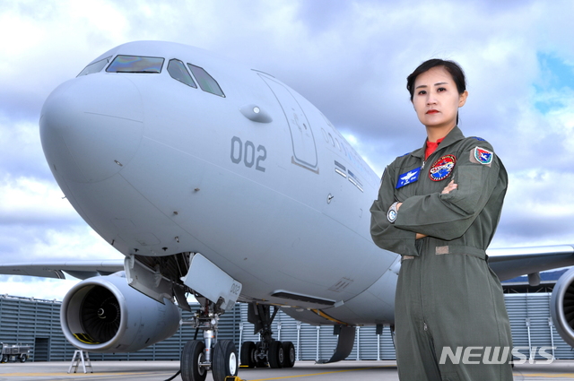 [서울=뉴시스] 박대로 기자 = 장세진 중령. 2019.12.03. (사진=공군 제공)