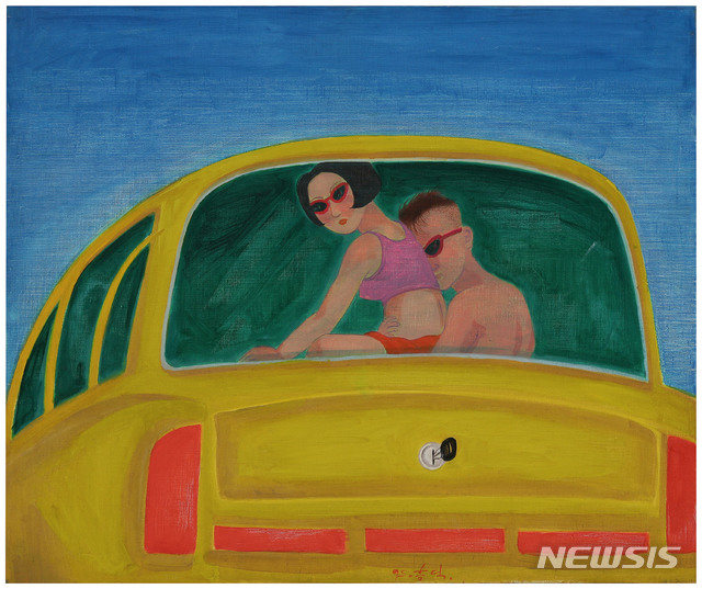 [서울=뉴시스] 2회 한국작가상 수상 기념전 이흥덕 개인전. 사진=금보성아트센터 제공