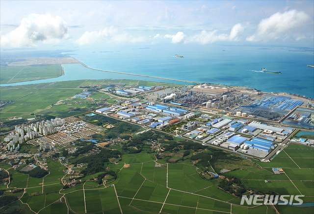 [당진=뉴시스] 충남 당진시 송산2산단 조감도. (사진=뉴시스 DB). photo@newsis.com