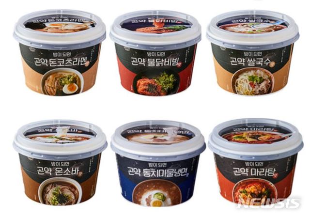 [서울=뉴시스]그로서리 서울 '곤약면' 6종