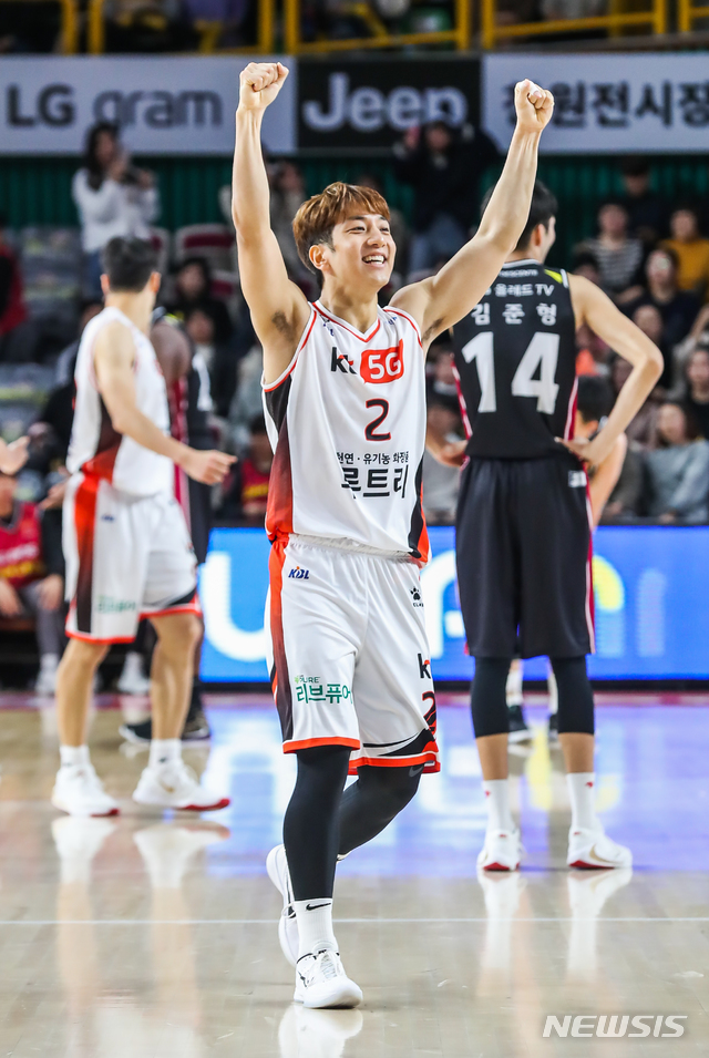 [서울=뉴시스] 프로농구 부산 KT의 허훈. (사진 = KBL 제공)