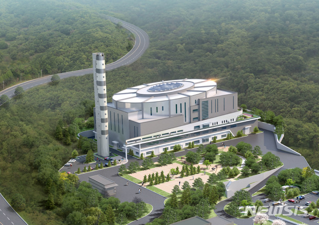 환경에너지시설 조감도.