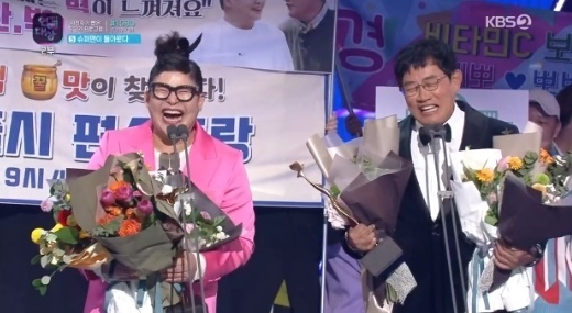 [서울=뉴시스] 이영자(왼쪽), 이경규(사진=방송화면 캡처) 2019.12.21 photo@newsis.com