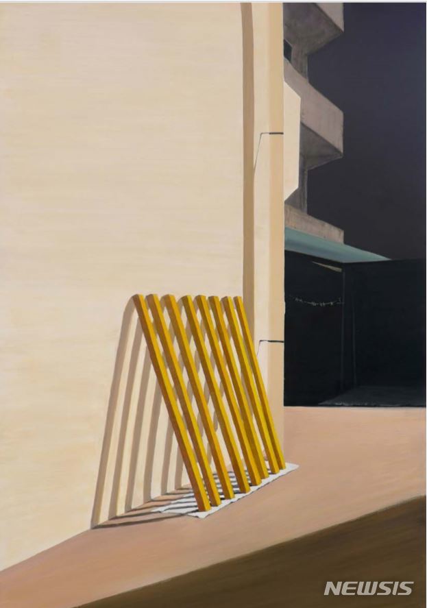 [서울=뉴시스] 이현우 Line-up 2018 캔버스에 유채 oil on canvas 194x130cm