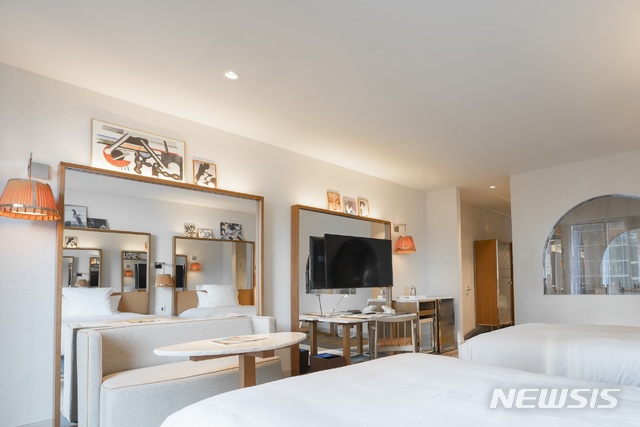 [서울=뉴시스]롯데호텔시애틀 객실