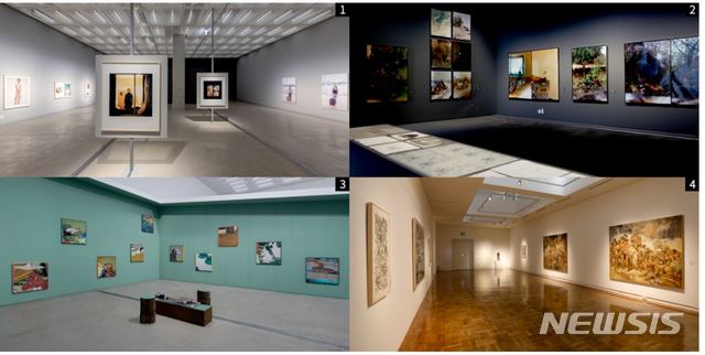 [서울=뉴시스] 1. 국립현대미술관 개관 50주년 기념전 <광장: 미술과 사회 1900-2019>3부. 2019 전시실 전경2. <김순기: 게으른 구름> 전시실 전경&nbsp; 3. 전시실 전경 4. 국립현대미술관 개관 50주년 기념전 <광장: 미술과 사회 1900-2019>1부. 1900-1950 전시실 전경. 사진=국립현대미술관 제공. 2020.1.01.