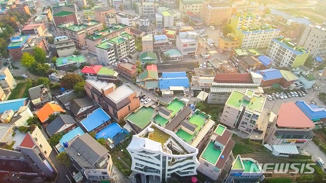  용인 마평1구역 전경.