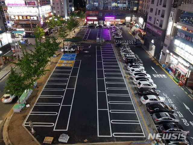 [화성=뉴시스] 동탄 공영주차장 전경 (사진 = 화성시 제공) 