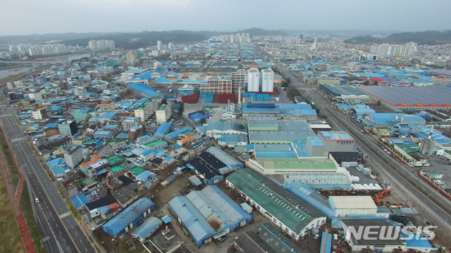 [진주=뉴시스] 진주 상평일반산업단지 전경.(사진=뉴시스 DB).photo@newsis.com