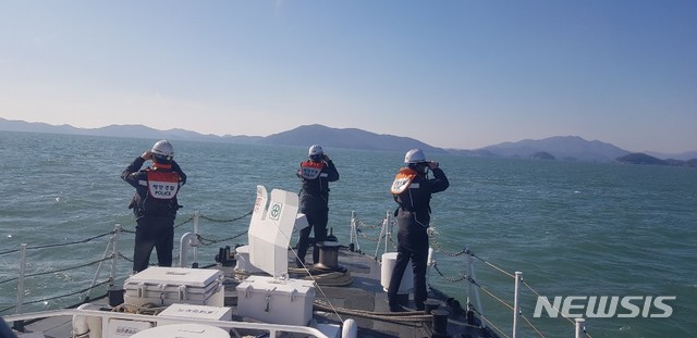 [여수=뉴시스] 해양사고 감시하는 여수해양경찰서 경비함정. (사진=뉴시스 DB) photo@newsis.com 
