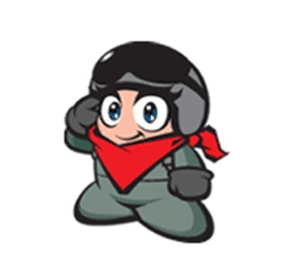 [서울=뉴시스] 공군 캐릭터 하늘이. 2020.01.15. (그림=공군 제공)