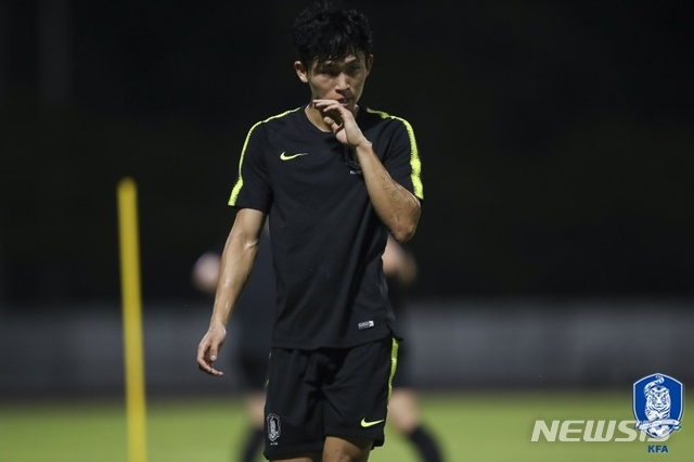 [서울=뉴시스] U-23 축구대표팀 정우영 (사진 = 대한축구협회 제공) 