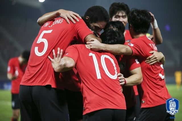 [서울=뉴시스]U-23 축구대표팀.(사진=대한축구협회 제공)