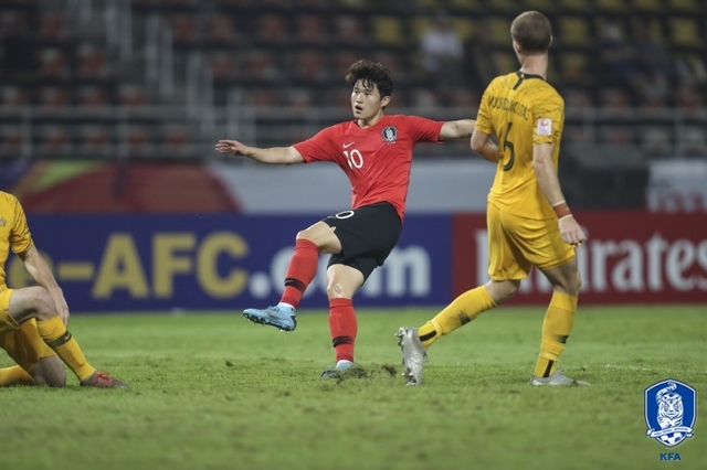[서울=뉴시스]이동경.(사진=대한축구협회 제공) 