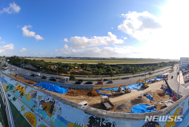 일본 오키나와 가데나 공군 기지.(사진=경기도 제공)