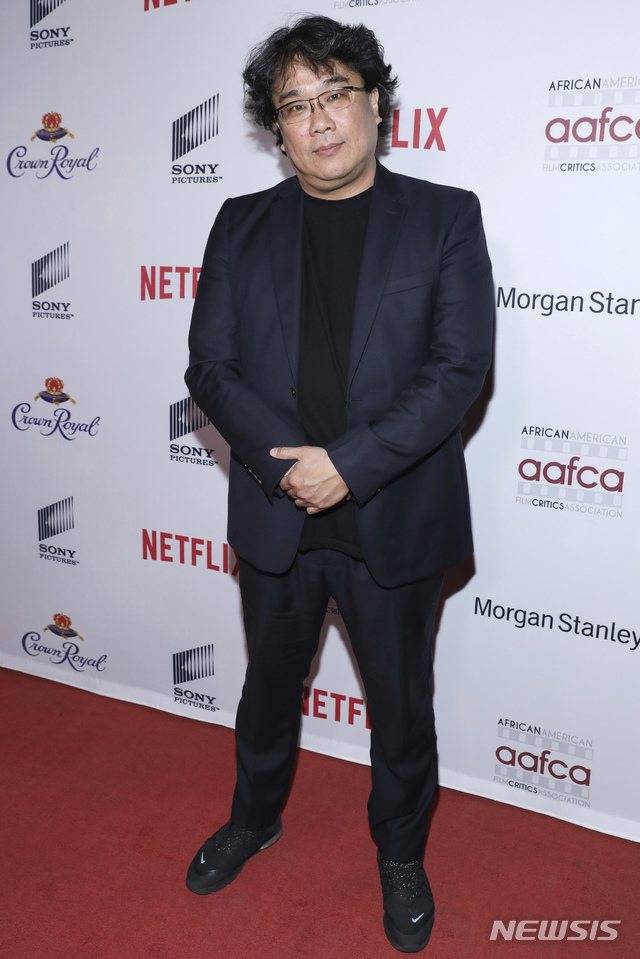 AAFCA 시상식 참석한 봉준호 감독