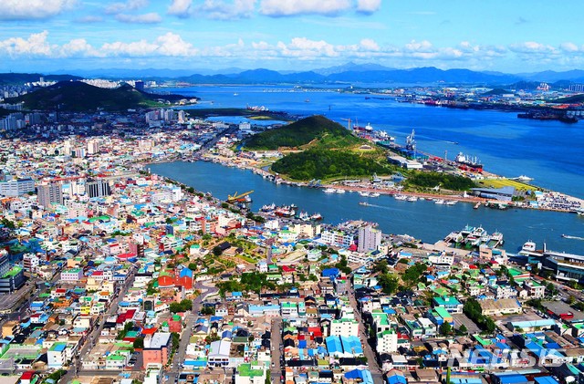 [목포=뉴시스] 목포 삼학도 전경. (사진=목포시 제공) 2020.01.26. photo@newsis.com