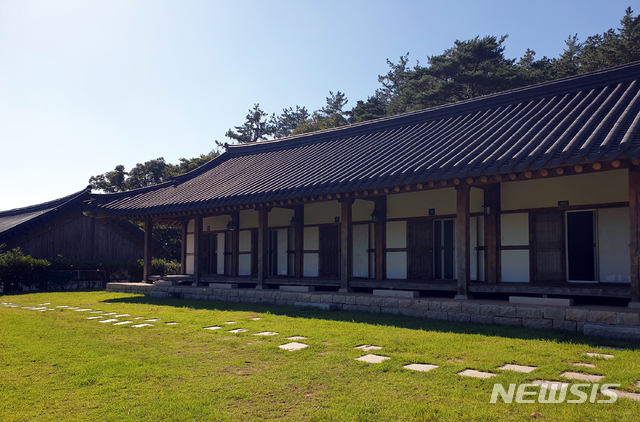 [해남=뉴시스] 해남 '백련재 문학의 집'. 