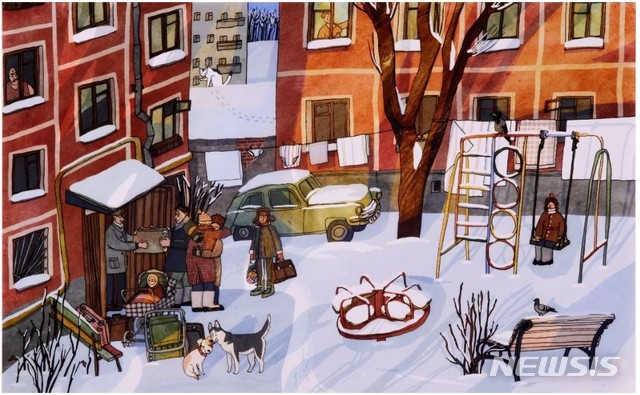 [서울=뉴시스] 볼로냐 일러스트 원화전 2019 월드 투어 ⓒAnna_Desnitskaya.2020.2.04. photo@newsis.com