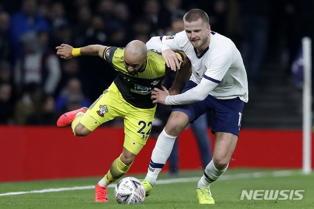 [런던=AP/뉴시스]에릭 다이어(오른쪽). 2020.02.05. 